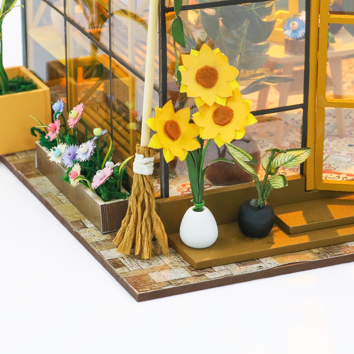 Sunshine Flower House DIY Miniature House