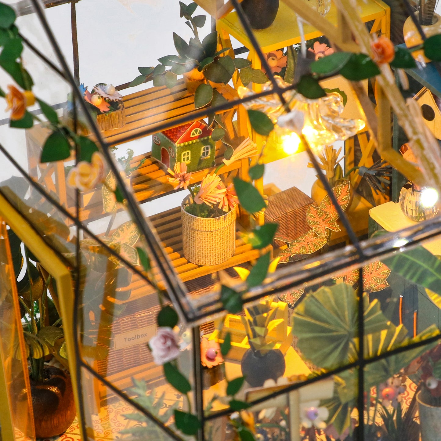 Sunshine Flower House DIY Miniature House