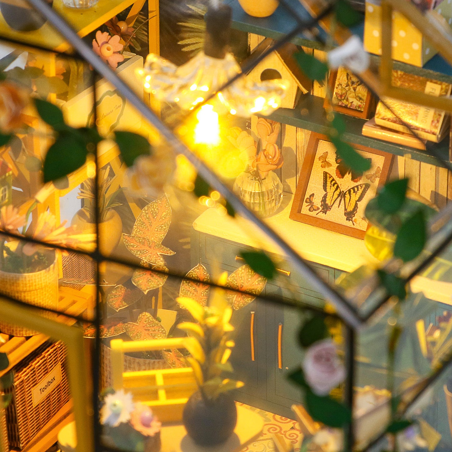 Sunshine Flower House DIY Miniature House