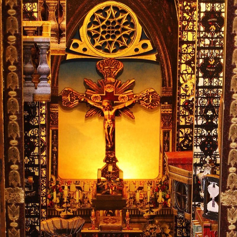 The Covenant Church DIY Miniature Book Nook