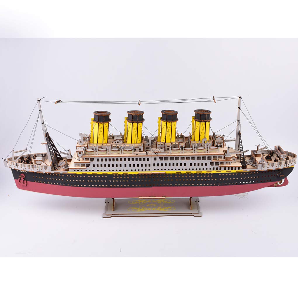 Titanic 3D Wooden Puzzle Large 88cm