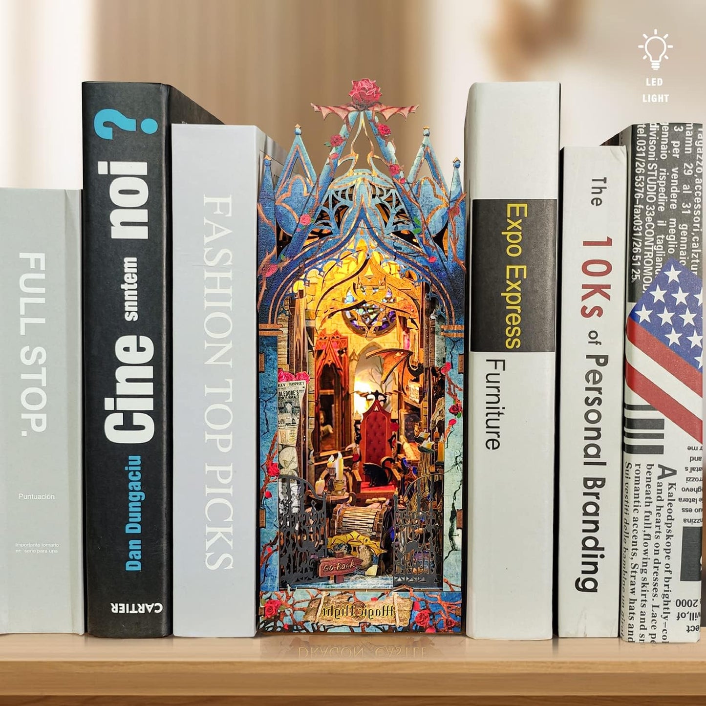 Twilight Castle DIY Miniature Book Nook
