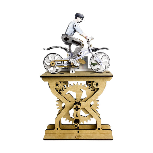 Cycling Champ 3D Mechanical Wooden Puzzle