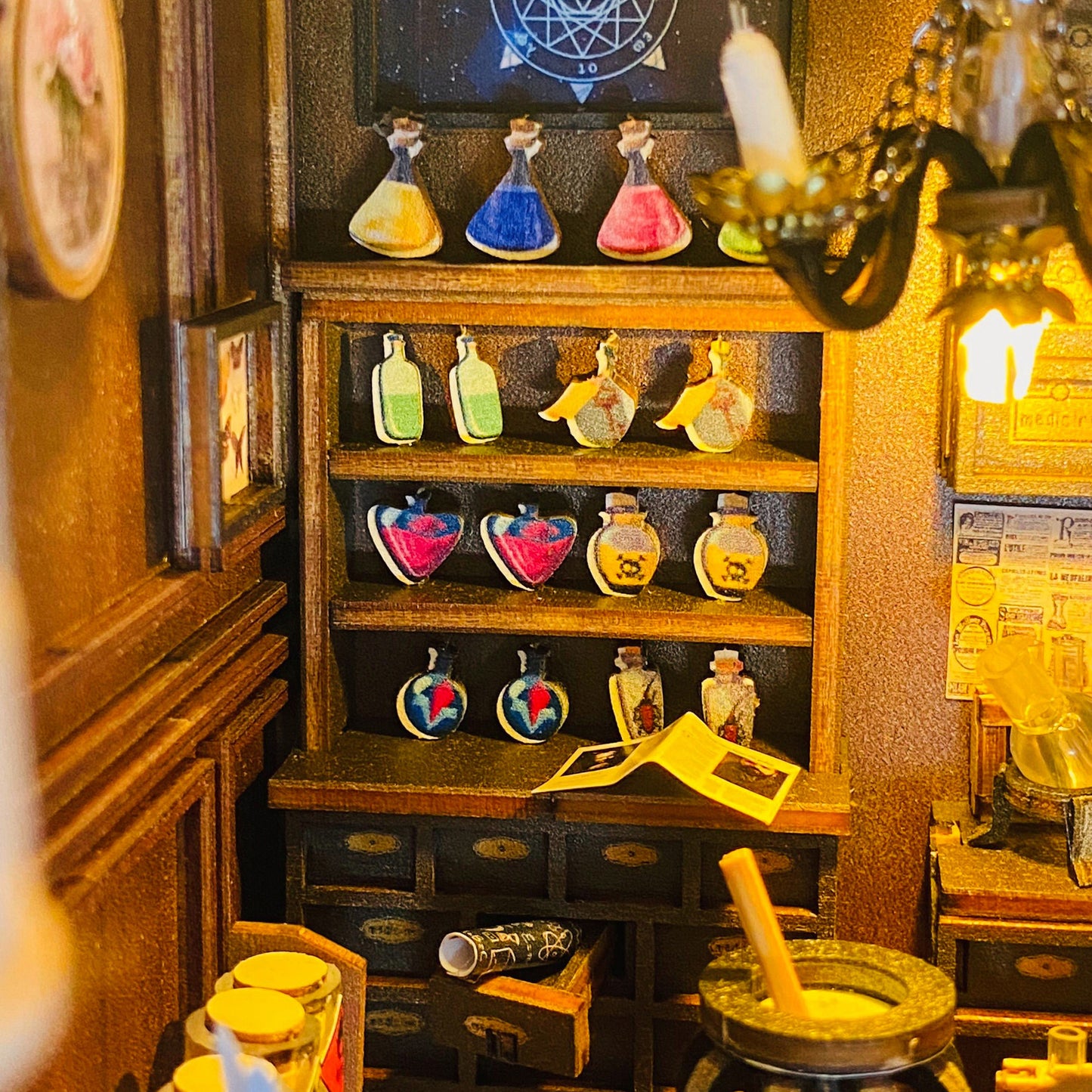 Mira Magic House DIY Miniature Book Nook