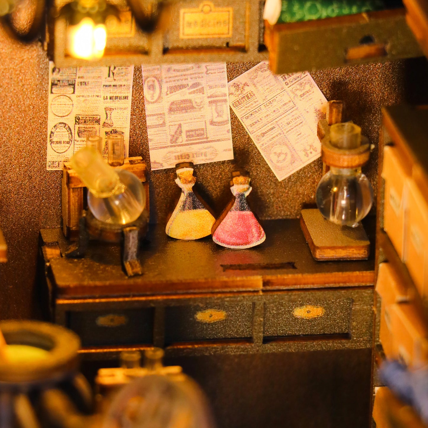 Mira Magic House DIY Miniature Book Nook