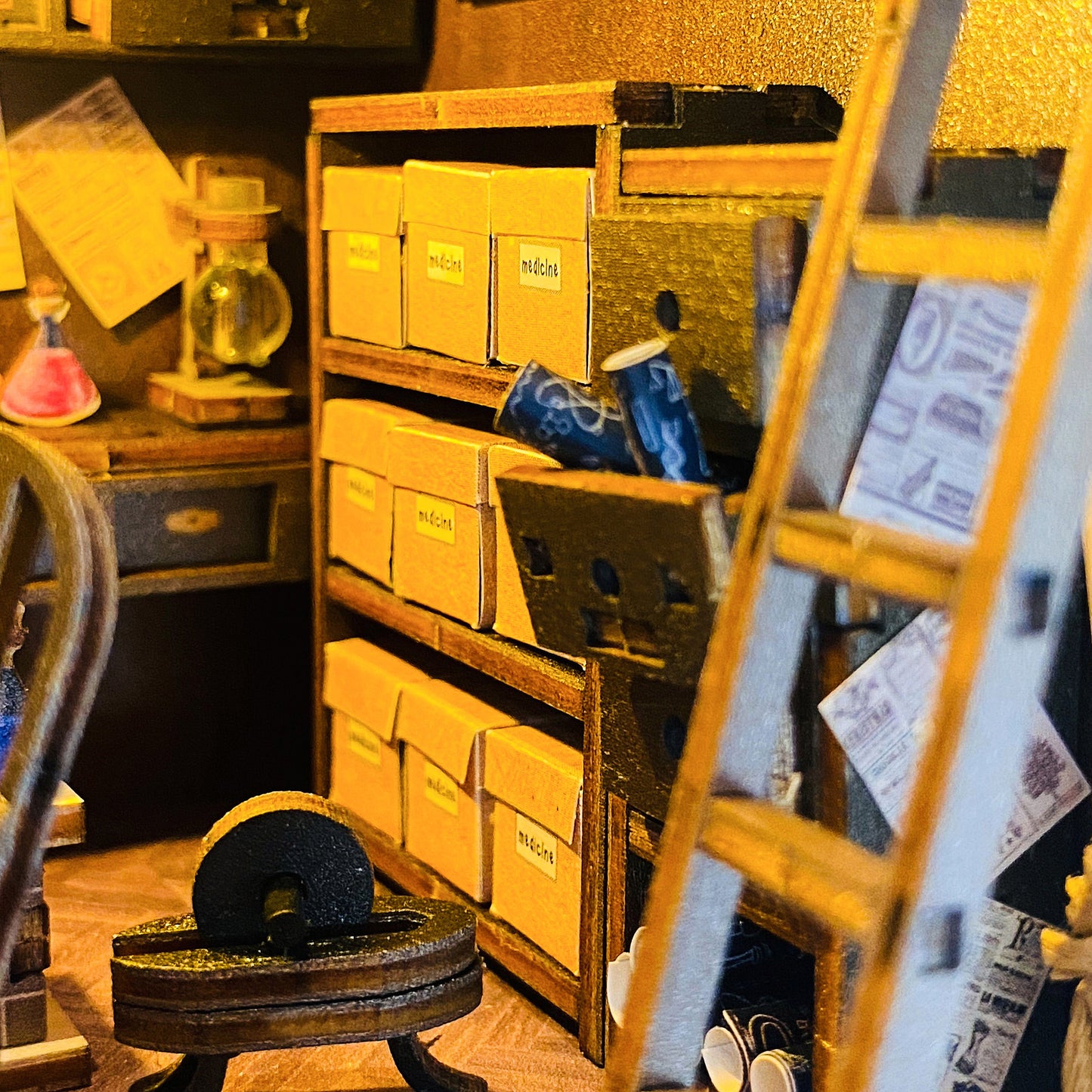 Mira Magic House DIY Miniature Book Nook