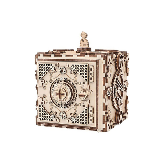 Music Safe 3D Mechanical Wooden Puzzle