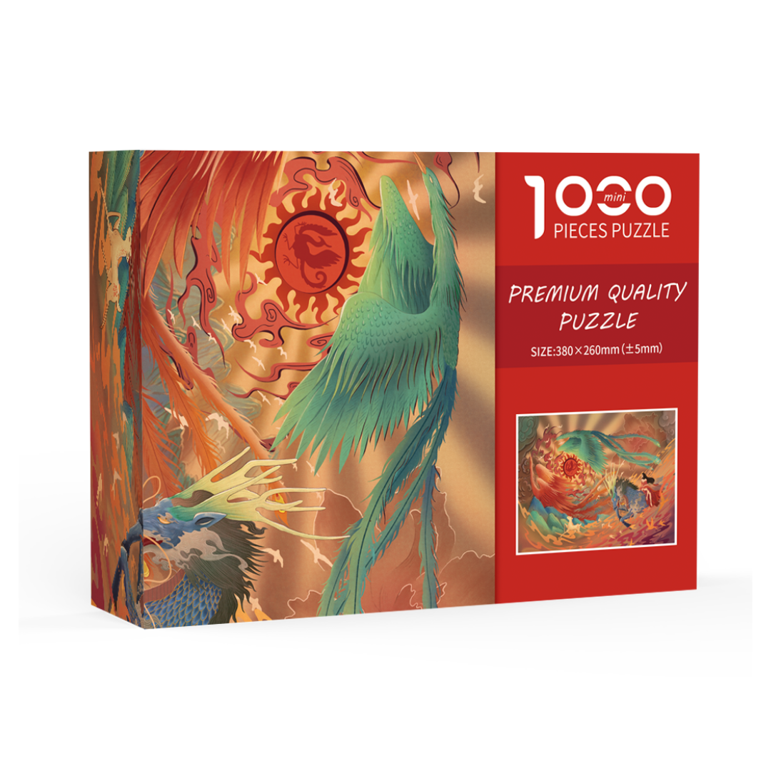 Festival Dragon Mini Jigsaw Puzzle 1000pcs 38*26cm