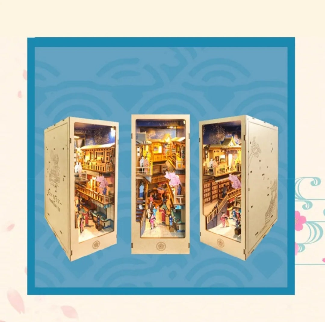 Fireworks Night Tour DIY Miniature Book Nook