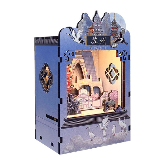 Suzhou 3D Mechanical Wooden Puzzle Music Box