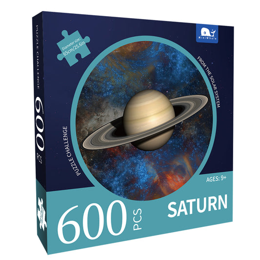 Saturn Round Jigsaw Puzzle 600pcs 65cm