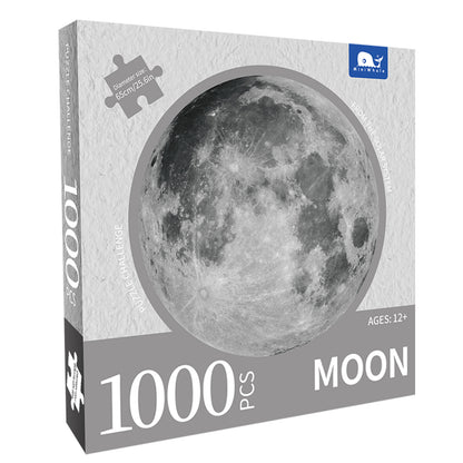 Moon Round Jigsaw Puzzle 1000pcs 65cm