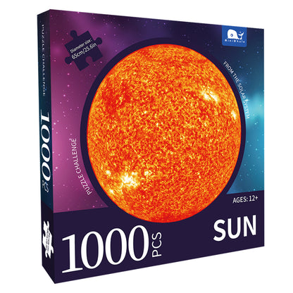 Sun Round Jigsaw Puzzle 1000pcs 65cm