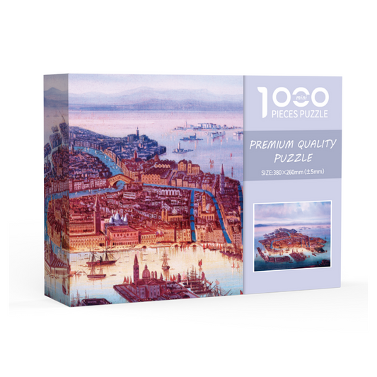 The City Mini Jigsaw Puzzle 1000pcs 38*26cm