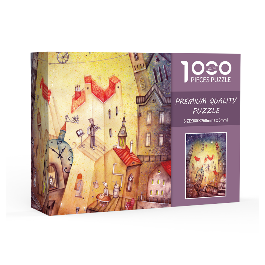 In The City Mini Jigsaw Puzzle 1000pcs 38*26cm