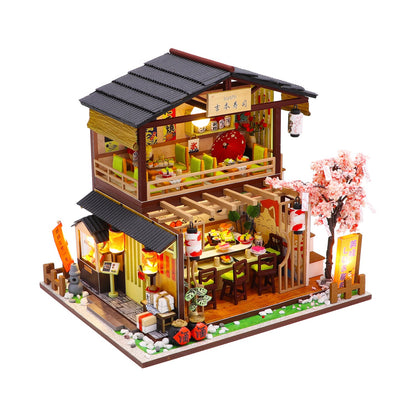 Gibbon Sushi House DIY Miniature House