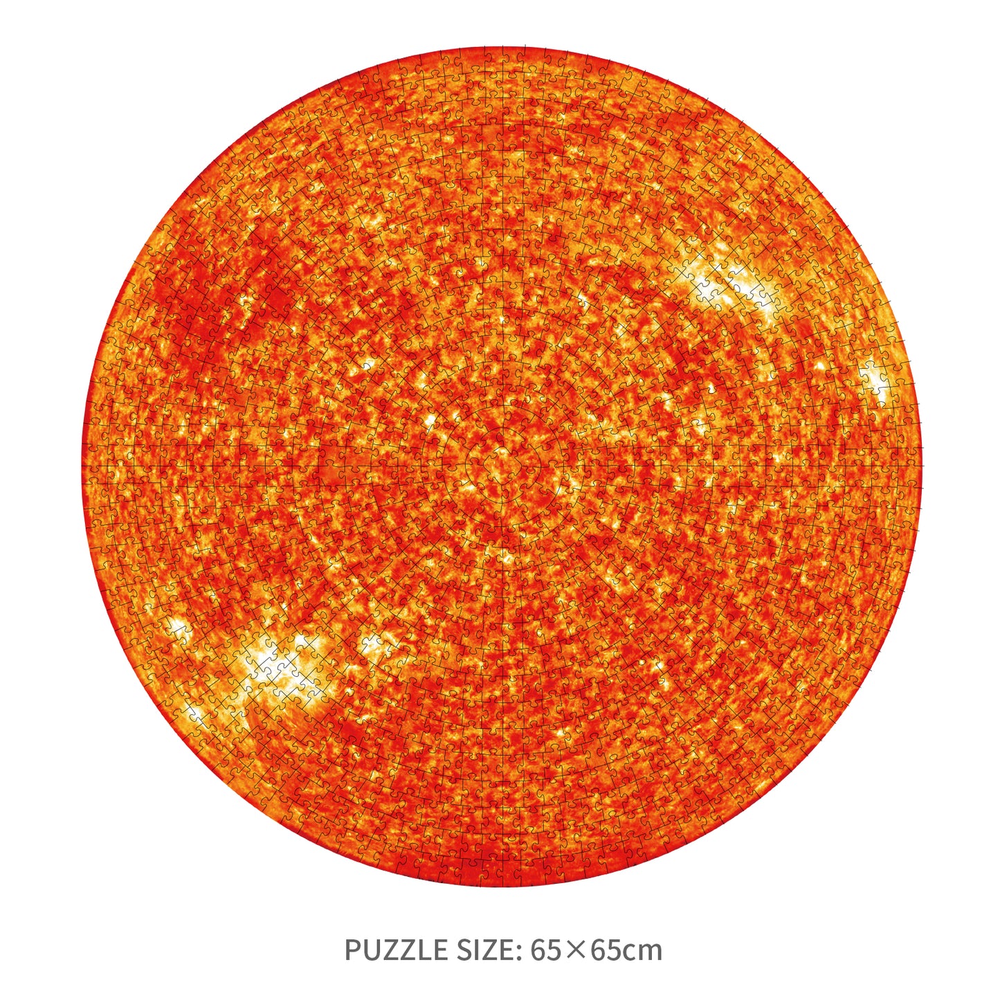 Sun Round Jigsaw Puzzle 1000pcs 65cm