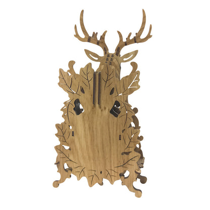 Elk Desk Clock 3D Mechanical Wooden Puzzle