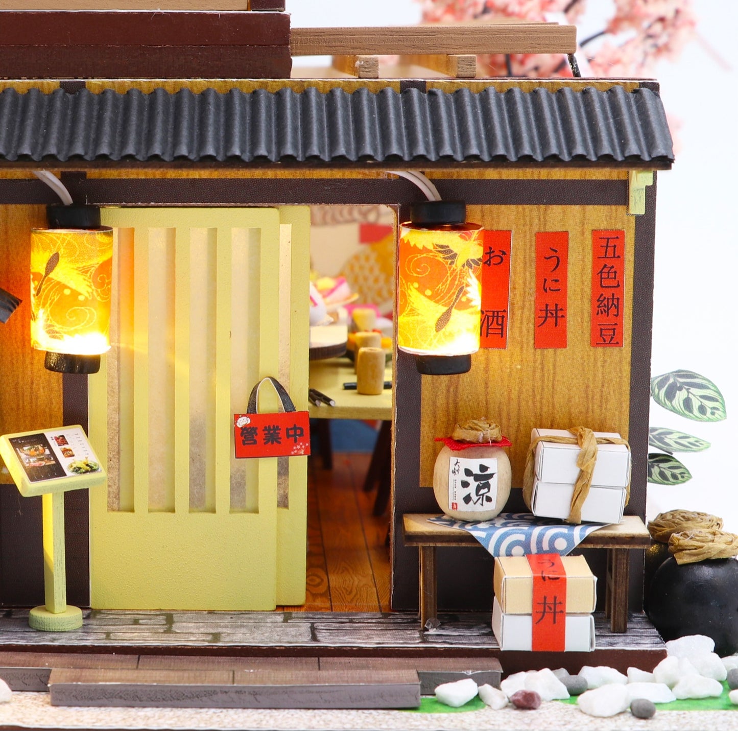 Gibbon Sushi House DIY Miniature House