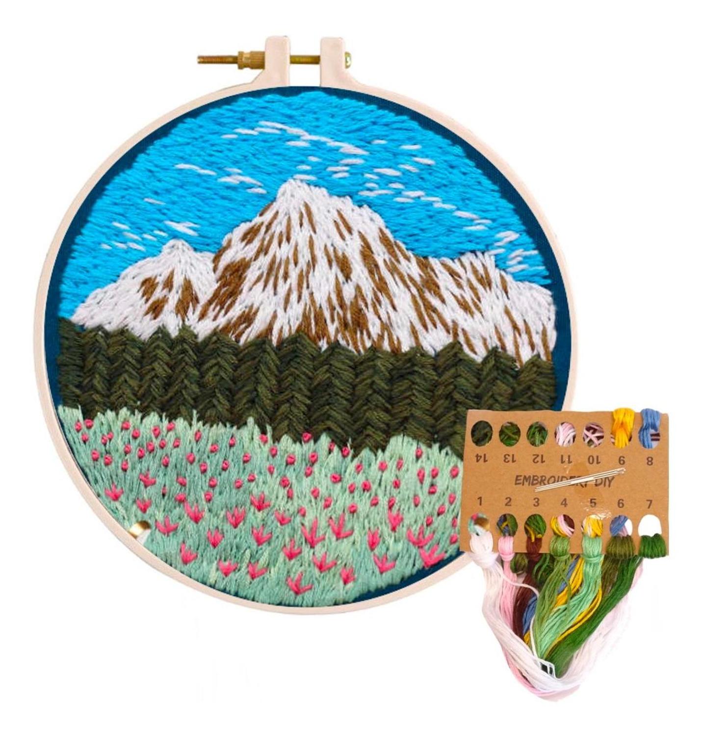 Eco Harmony Embroidery Kit 20cm