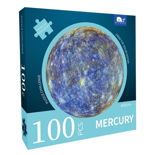 Mercury Round Jigsaw Puzzle 100pcs 65cm