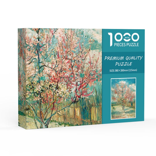 Vincent Van Gogh Peach Tree in Bloom, 1888 Artwork Jigsaw Puzzle 1000pcs 38*26cm