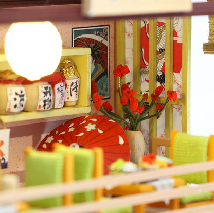 Gibbon Sushi House DIY Miniature House