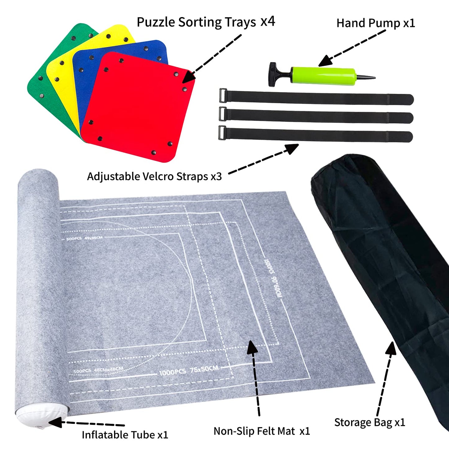 Puzzle Roll Mat Kit (without color box)