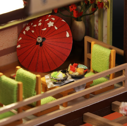 Gibbon Sushi House DIY Miniature House