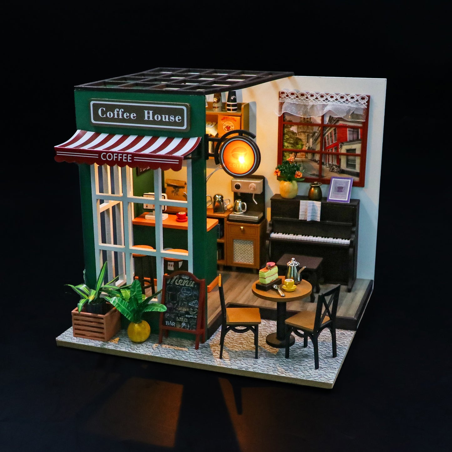 Afternoon Cafe DIY Miniature House