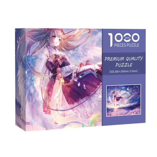 Anime Girl Mini Jigsaw Puzzle 1000pcs 38*26cm