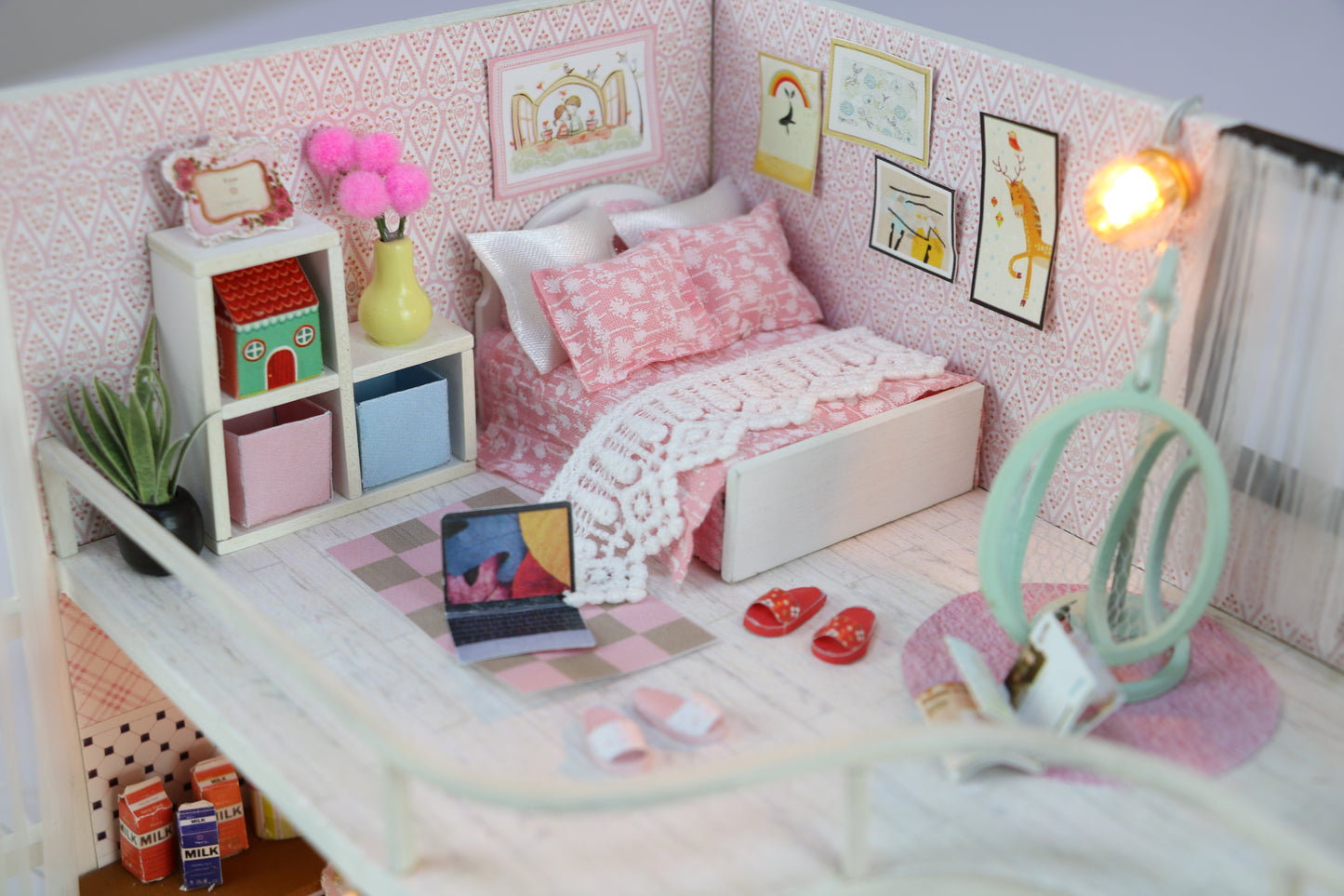 Anna's Pink Melody DIY Miniature House