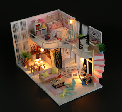 Anna's Pink Melody DIY Miniature House