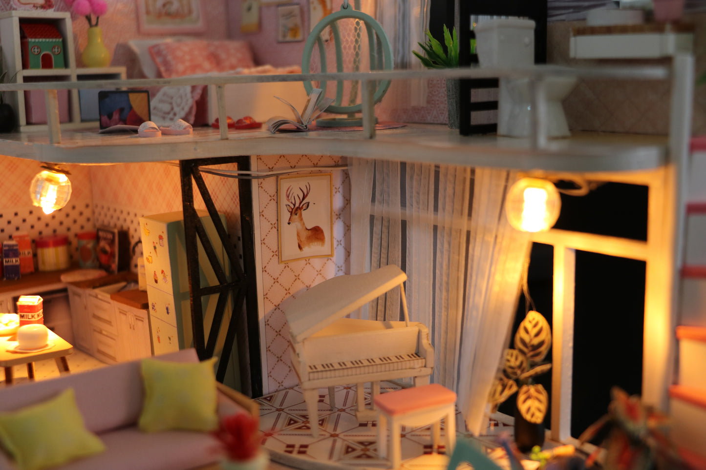 Anna's Pink Melody DIY Miniature House