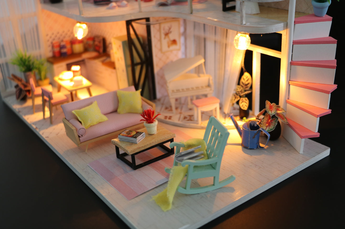 Anna's Pink Melody DIY Miniature House