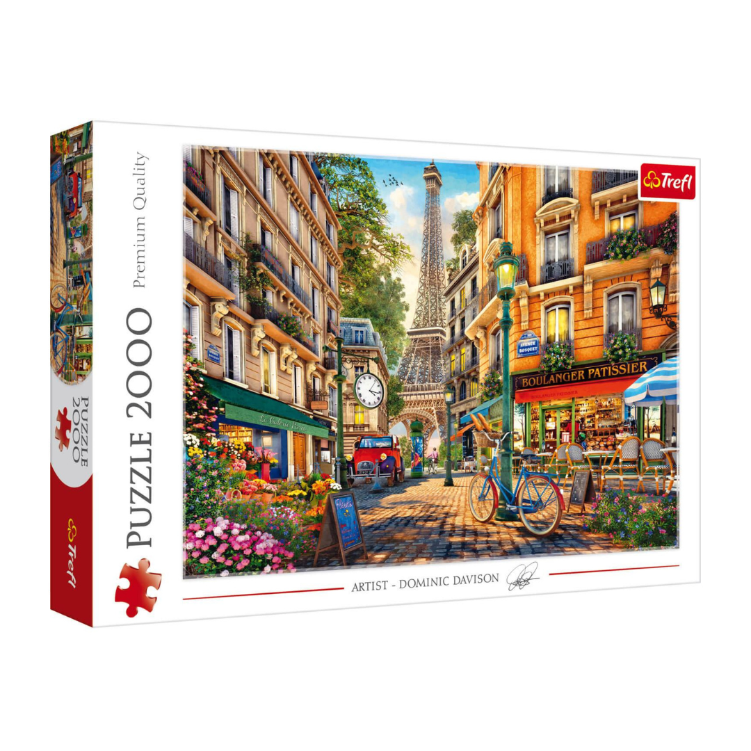 Trefl - Après-midi à Paris by Dominic Davison 2000pcs 96*68cm - Puzzleit