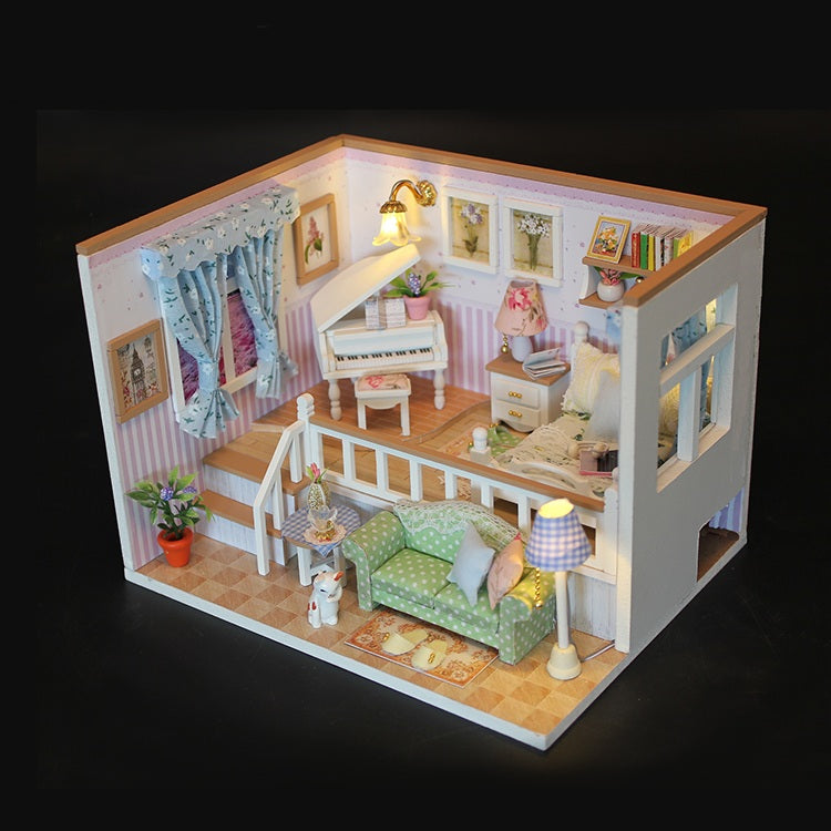 Because Of You DIY Miniature House - Puzzleit