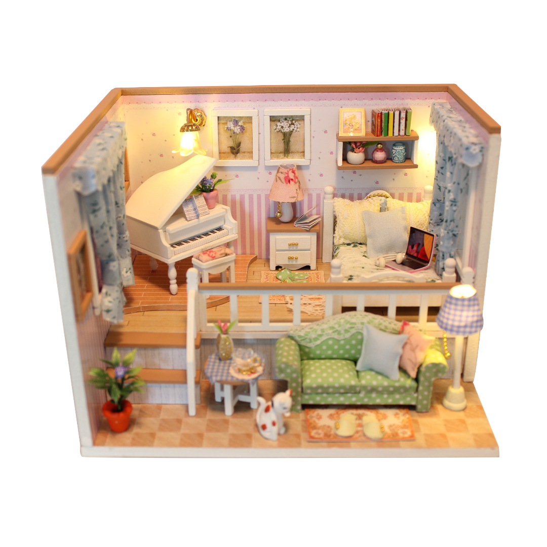 Because Of You DIY Miniature House - Puzzleit