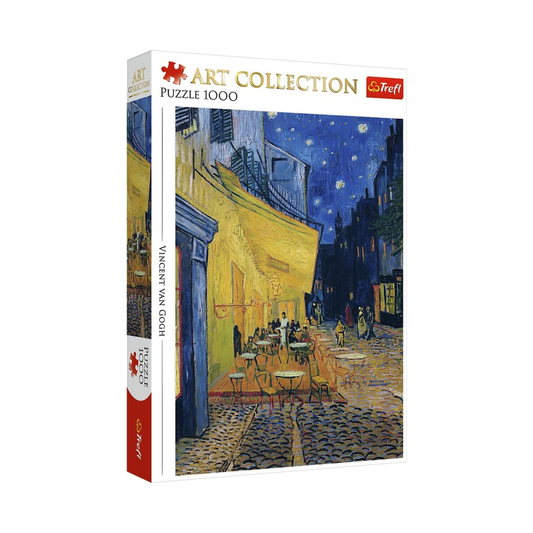 Trefl Art Collection - Café Terrace at Night by Vincent van Gogh  Jigsaw Puzzle 1000pcs 68*48cm - Puzzleit