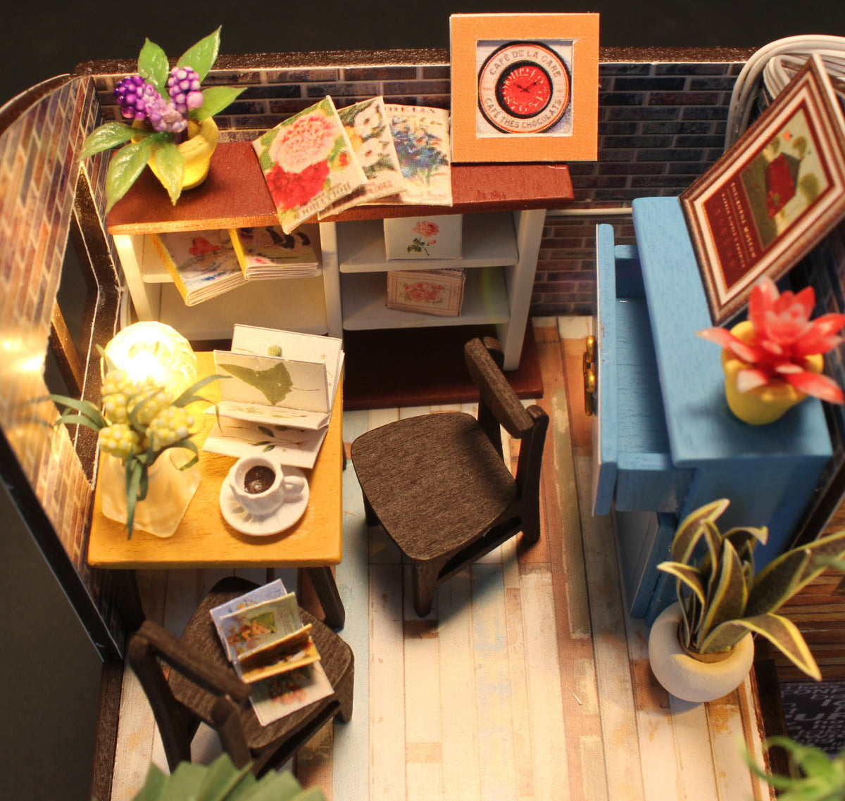 Coffee House DIY Miniature House