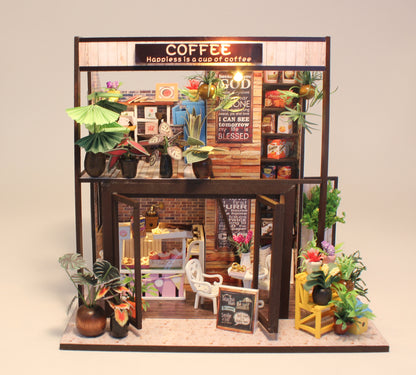 Coffee House DIY Miniature House