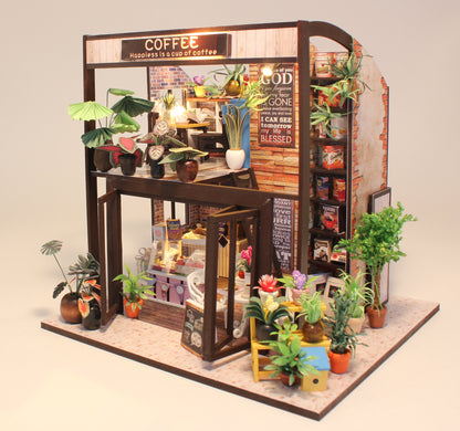 Coffee House DIY Miniature House