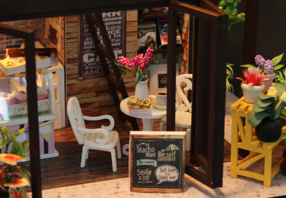 Coffee House DIY Miniature House