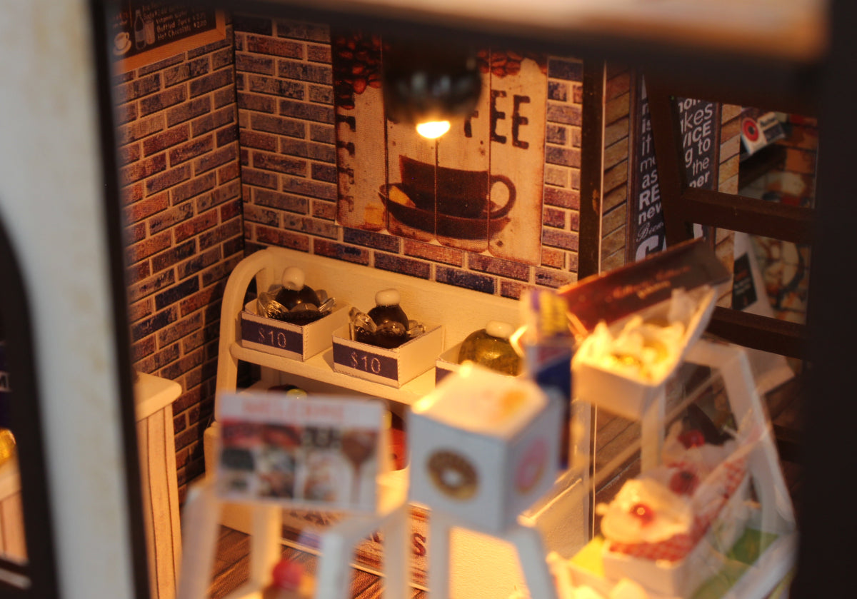 Coffee House DIY Miniature House