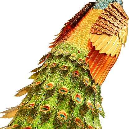 Colorful Peacock 3D Metal Puzzles