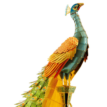 Colorful Peacock 3D Metal Puzzles