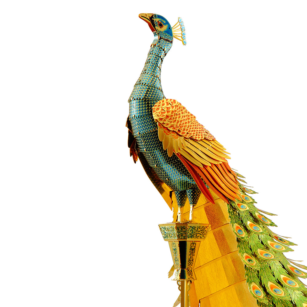 Colorful Peacock 3D Metal Puzzles