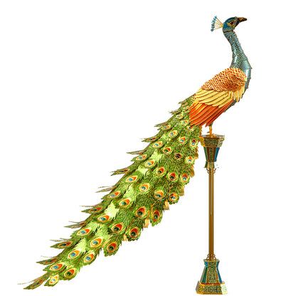 Colorful Peacock 3D Metal Puzzles