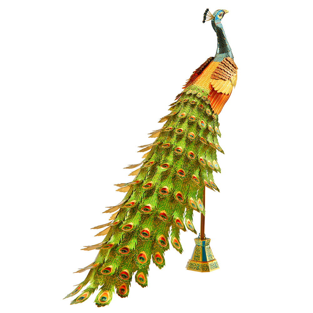 Colorful Peacock 3D Metal Puzzles