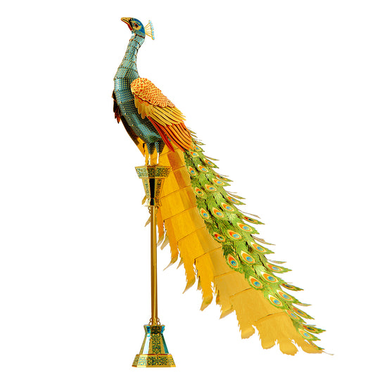 Colorful Peacock 3D Metal Puzzles